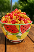 🍓 Strawberry Lemonade Gourmet Popcorn – One More Taste of Summer Before Winter Arrives! 🍋