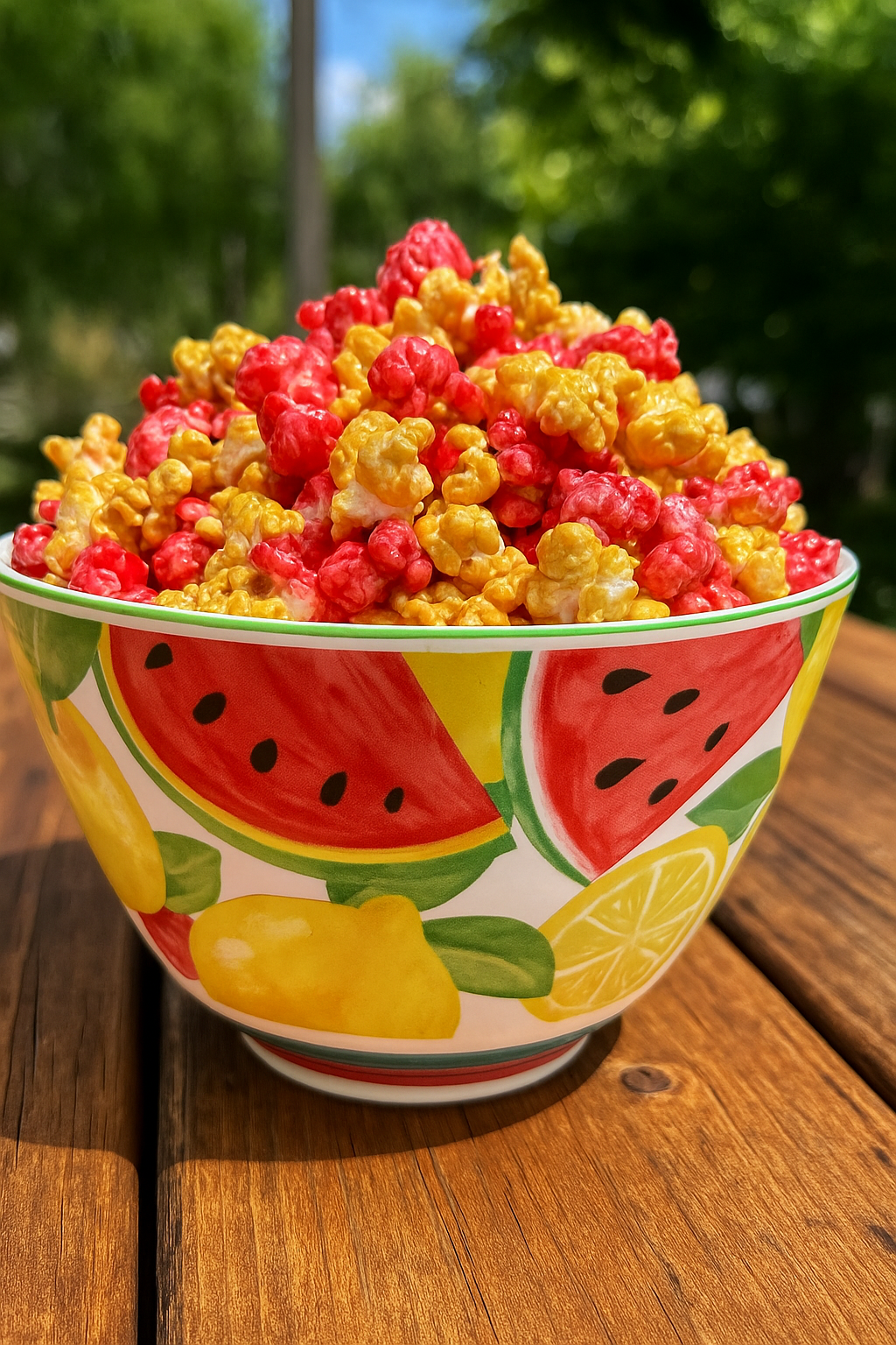 🍓 Strawberry Lemonade Gourmet Popcorn – One More Taste of Summer Before Winter Arrives! 🍋